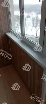 Отделка балкона сапожок с утеплением Отделка балкона сапожок с утеплением