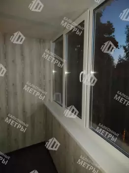 Отделка балкона с утеплением в многоквартирном доме