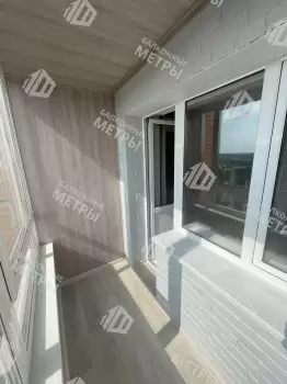 Отделка балкона с утеплением в многоквартирном доме Отделка балкона с утеплением в многоквартирном доме