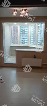 Отделка балкона с утеплением в многоквартирном доме