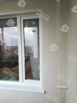 Отделка балкона Сапожок под ключ с утеплением Отделка балкона Сапожок под ключ с утеплением