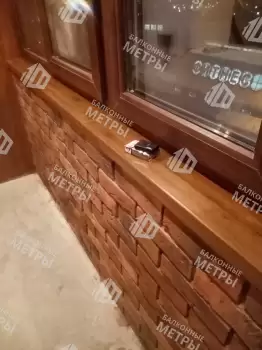 Отделка с объединением балкона и комнаты Отделка с объединением балкона и комнаты