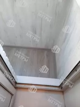 Отделка и остекление Г-образного балкона