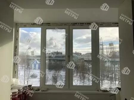 Остекление и отделка двух балконов