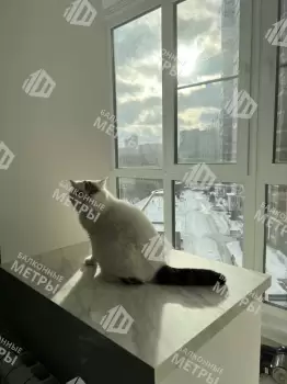 Дизайн-проект отделки лоджии под ключ с объединением кухни и панорамным остеклением Дизайн-проект отделки лоджии под ключ с объединением кухни и панорамным остеклением